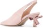 Le Silla rouched heel slingback pumps Pink - Thumbnail 3