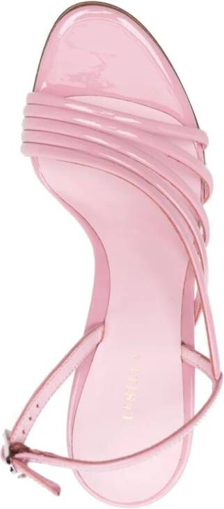 Le Silla Scarlet 105mm leather sandals Pink