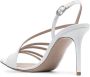 Le Silla Scarlet 105mm leather sandals White - Thumbnail 3