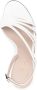 Le Silla Scarlet 105mm leather sandals White - Thumbnail 4