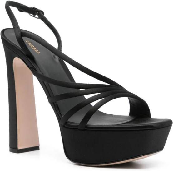 Le Silla Scarlet 140mm platform-sole sandals Black