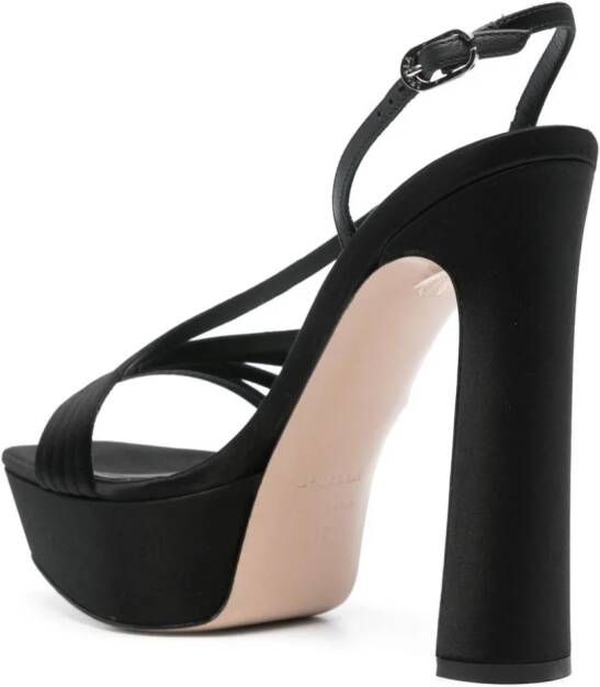 Le Silla Scarlet 140mm platform-sole sandals Black