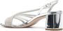 Le Silla Scarlet 60mm leather sandals Silver - Thumbnail 3