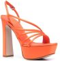 Le Silla Scarlet platform strappy sandals Orange - Thumbnail 2