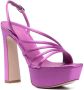 Le Silla Scarlet platform strappy sandals Purple - Thumbnail 2