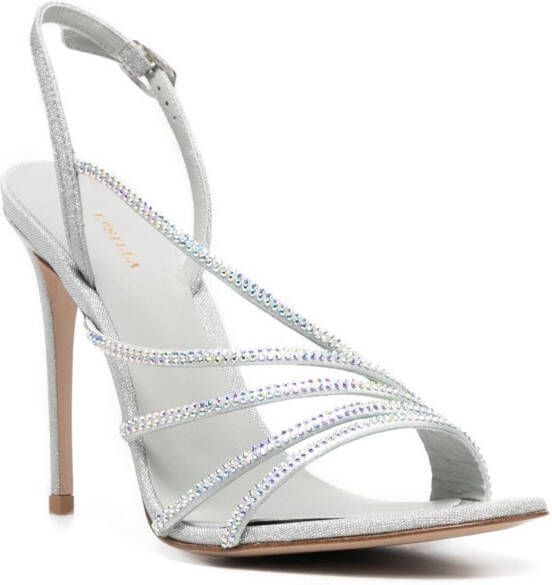 Le Silla Scarlet slingback sandals Silver