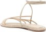 Le Silla Scarlet strappy flat sandals Gold - Thumbnail 3