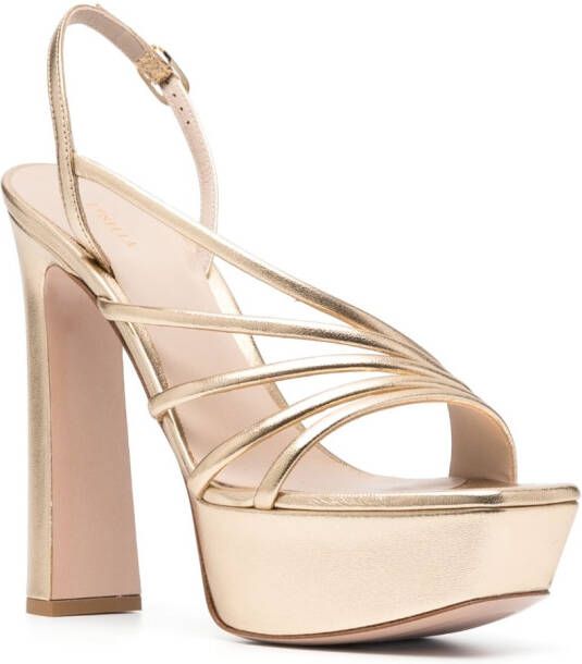 Le Silla Scarlet strappy sandals Gold