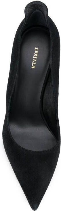 Le Silla sculpted pointed pumps Black