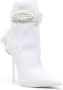 Le Silla Snorkeling 120mm ankle boots White - Thumbnail 2