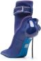 Le Silla Snorkeling 120mm crystal-embellished ankle boots Blue - Thumbnail 3