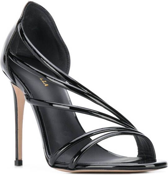 Le Silla strappy 110mm heel sandals Black