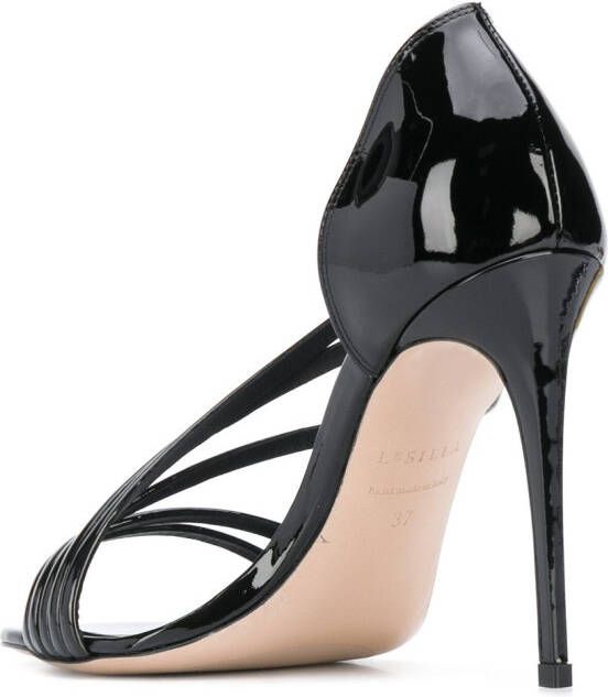 Le Silla strappy 110mm heel sandals Black