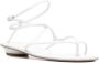 Le Silla strappy leather sandals White - Thumbnail 2