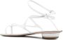 Le Silla strappy leather sandals White - Thumbnail 3
