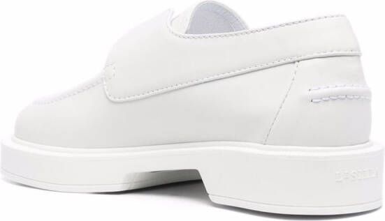 Le Silla tonal leather loafers White