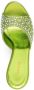 Le Silla cristal-embellished wedge-heel sandals Green - Thumbnail 4