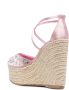 Le Silla crystal-embellished wedge sandals Pink - Thumbnail 3