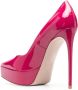 Le Silla Uma 120mm patent-leather pumps Pink - Thumbnail 3