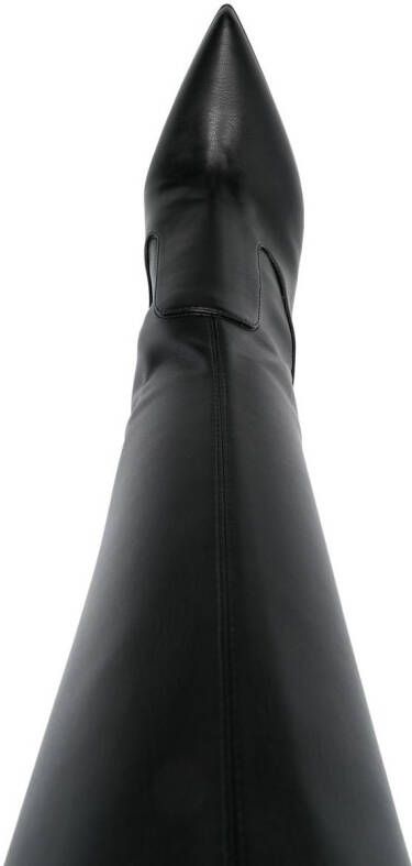 Le Silla UMA 125mm thigh-high boots Black