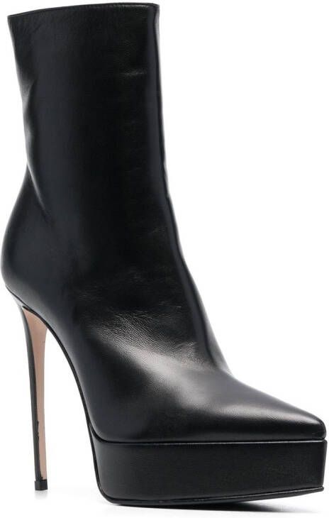 Le Silla Uma 140mm ankle boots Black
