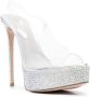 Le Silla Uma 140mm crystal-embellished sandals Silver - Thumbnail 2