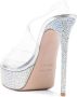 Le Silla Uma 140mm crystal-embellished sandals Silver - Thumbnail 3