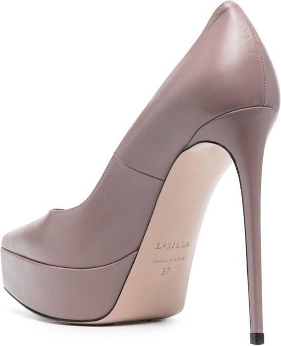 Le Silla Uma 140mm pumps Purple