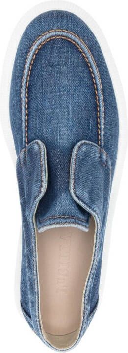 Le Silla Yacht denim loafers Blue