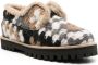 Le Silla Yacht shearling-lining felted loafers Black - Thumbnail 2