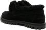 Le Silla Yacht shearling-lining suede loafers Black - Thumbnail 3