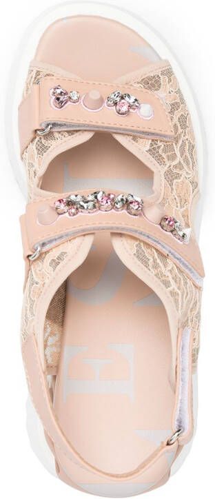 Le Silla You wave touch-strap sandals Pink