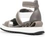 Le Silla Yui Wave sandals Grey - Thumbnail 3
