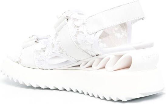 Le Silla Yui Wave sandals White
