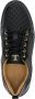 Leandro Lopes quilted low-top sneakers Black - Thumbnail 4