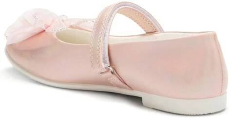 Lelli Kelly bow-detail touch-strap ballerina shoes Pink