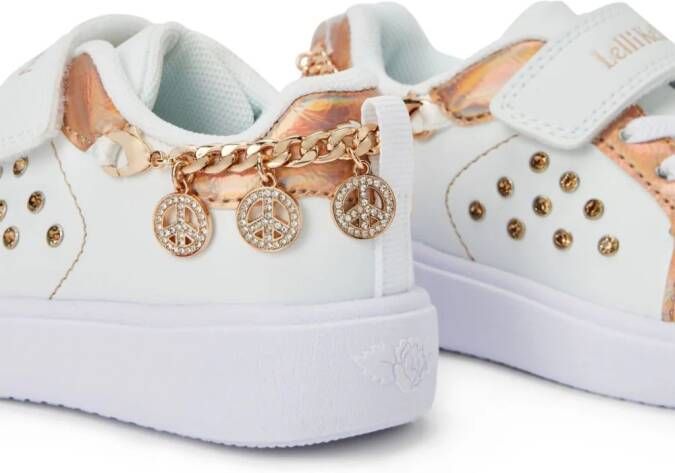 Lelli Kelly Gioiello bead-embellished sneakers White