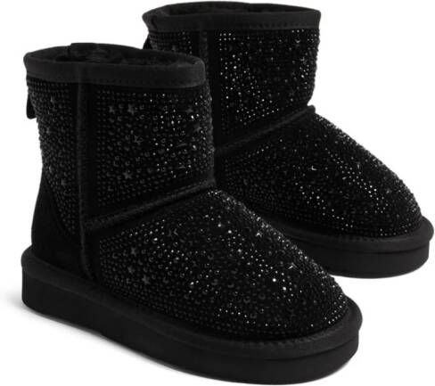 Lelli Kelly Olivia rhinestone-embellished boots Black