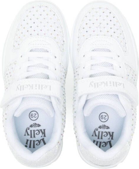 Lelli Kelly rhinestone-embellished panelled sneakers White