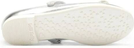 Lelli Kelly Serena bow-detail ballerina shoes Silver