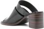 LEMAIRE 55mm leather mules Black - Thumbnail 3