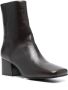 LEMAIRE 60mm leather ankle boots Brown - Thumbnail 2