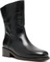 LEMAIRE ankle-length leather boots Black - Thumbnail 2