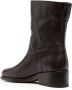 LEMAIRE ankle-length leather boots Brown - Thumbnail 3
