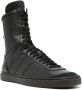LEMAIRE high-top leather sneakers Black - Thumbnail 2