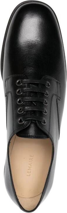 LEMAIRE lace-up derby shoes Black