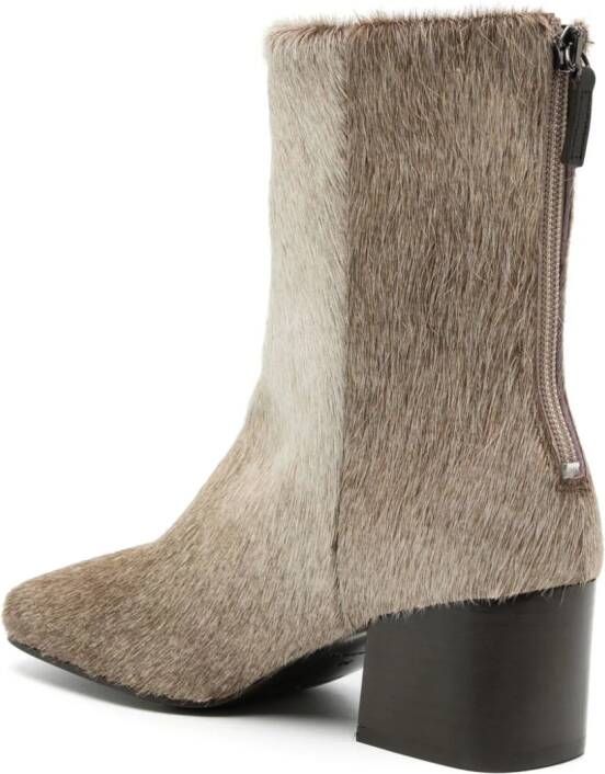 LEMAIRE leather ankle boots Neutrals