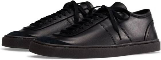 LEMAIRE Linoleum lace-up sneakers Black