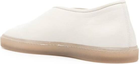 LEMAIRE Piped slip-on sneakers Neutrals