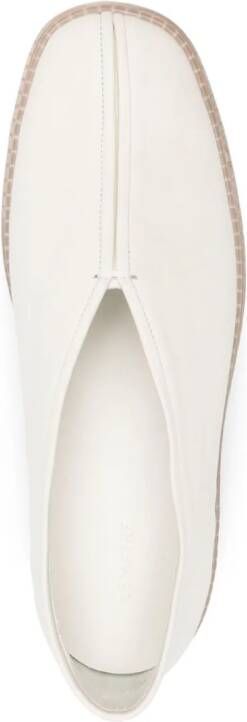 LEMAIRE Piped slip-on sneakers Neutrals